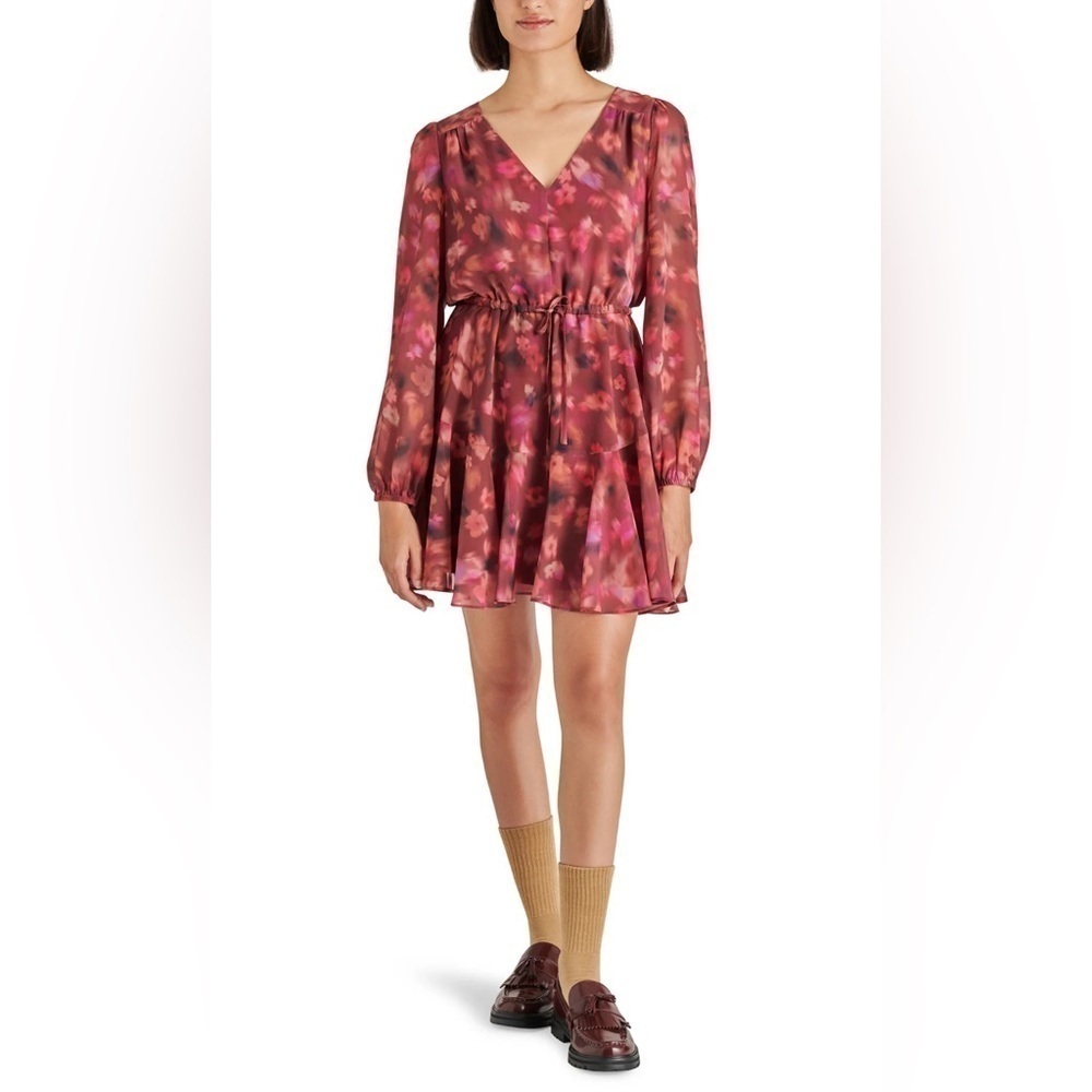 NWT Steve Madden Women’s Kara Mini Dress in Pink Multi Sz S